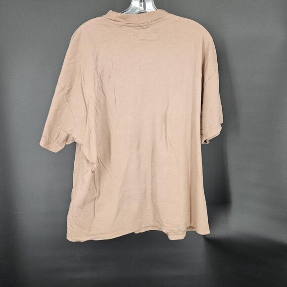 Sex Pistols Shirt Mens Medium Brown H&M 2022 Punk Band Graphic No Feelings Tee - Picture 5 of 7